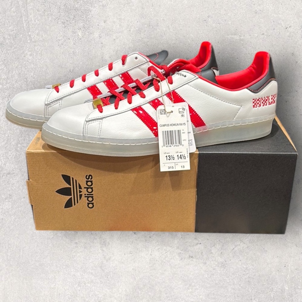 Size 13.5 - adidas Howlin' Ray's x Campus 80s Adilicious City Series